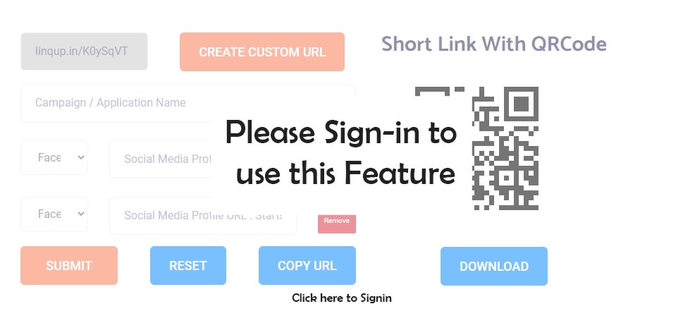 One Link Demo